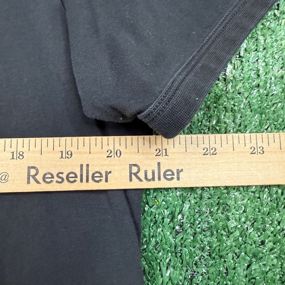 Fred Perry T Shirt Men's Size L Black Short Sleeve Crew Neck Preppy - Picture 7 of 8